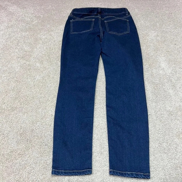 Harper Jeans Blue Mid Rise Skinny Women's Size 26 Pockets - Picture 6 of 13
